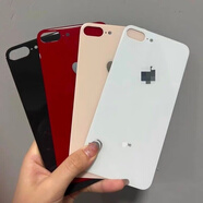適用蘋(píng)果8 iPhone8plus后蓋玻璃8代后玻璃大孔玻璃便宜低價(jià)引流哦 金色[送工具+膠水】選對8還是8p 8plus（玻璃后蓋，帶標）