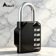 奧本大號密碼掛鎖 室內外門(mén)鎖 防水防銹金屬鎖1604黑色
