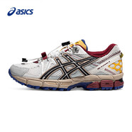 亞瑟士（ASICS）男女越野跑鞋戶(hù)外運動(dòng)鞋徒步登山鞋 白色/黑色-女 36
