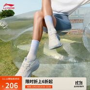 李寧凌波丨休閑慢跑鞋女鞋25新款時(shí)尚透氣厚底增高運(yùn)動(dòng)鞋ARSV018
