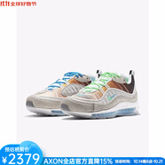耐克（NIKE）男鞋跑鞋女運(yùn)動(dòng)鞋Air Max 98復(fù)古時(shí)尚撞色緩震透氣百搭秋季CI1502 Grey/Blue/White/Green 彩色 M 4/W 5.5/36