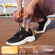 361°運(yùn)動(dòng)鞋女秋季網(wǎng)布透氣健身輕便休閑厚底慢跑步鞋子女682232210-4