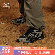 美津濃（MIZUNO）【RACER S】軟底輕便運(yùn)動(dòng)跑步鞋男女同款緩震透氣休閑慢跑鞋 【防潑水】02/尼斯湖綠 38 (240mm)