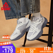匹克小胖鞋2.0休閑鞋男鞋秋季復(fù)古增高厚底老爹鞋黑色運(yùn)動(dòng)鞋DE510147