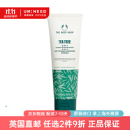 美體小鋪（The Body Shop）茶樹(shù)面部護(hù)理油精華油控油保濕平衡水油精油禮物海外原裝 茶樹(shù)3合1清潔面膜 125ml（直郵）