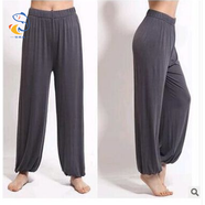 佐琪魚(yú)棉綢男士長(cháng)褲大人防蚊褲成人綿綢燈籠褲人造棉大碼加肥胖子睡褲夏 深灰莫代爾 輕薄 XL 125斤左右 2尺4-2尺6腰圍