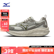 美津濃（MIZUNO）復(fù)古透氣輕量男女跑步鞋跑鞋運動鞋 ASTRO LS 05/銀樺色   44   