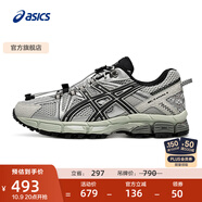 亞瑟士ASICS跑步鞋女鞋透氣運(yùn)動鞋越野抓地耐磨跑鞋 GEL-KAHANA 8 FL 銀灰色/黑色 40