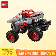 樂(lè )高（LEGO）積木拼裝機械組系列42200 雷霆巨獸回力車(chē)男孩兒童玩具中秋節禮物