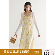 獨束大碼女裝【多色可選】百搭顯瘦開(kāi)衫夏裝新款針織舒適輕薄外套 奶油米 XL (尺碼：3)