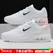 耐克（NIKE）男鞋 25秋季新款A(yù)IR緩震氣墊鞋舒適耐磨休閑鞋輕便透氣跑步鞋子男 MAX氣墊/純白色【曬圖-10】 42.5 碼（內(nèi)長(zhǎng)270mm）