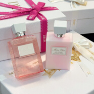 Dior/迪奧花漾小姐系列護膚套裝洗面奶面霜身體乳沐浴露香水禮盒 沐浴凝露175ml+身體乳175ml禮盒