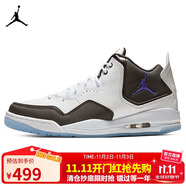 Jordan男休閑鞋喬丹 防滑耐磨 COURTSIDE 23運動鞋AR1000-104白黑41