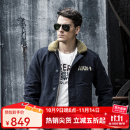 AKCLUB新復(fù)古回潮vintage系列N-1甲板夾克外套男AK男裝商場同款1704110 藏藍色 3XL