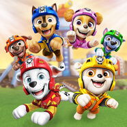 汪汪隊立大功（PAW PATROL）汪汪隊玩具空中大飛機變形模擬救援益智兒童3-6玩具生日禮物 空中救援系列-玩偶套裝7只