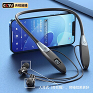 維肯（Viken）BT108 頸掛脖式藍(lán)牙耳機(jī)無線運(yùn)動(dòng)超長(zhǎng)續(xù)航2025新款 【BT-116黑】CD級(jí)音質(zhì) 液晶數(shù)顯 超長(zhǎng)續(xù)航 游戲無延 官方標(biāo)配