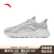 安踏男鞋運(yùn)動(dòng)跑步鞋秋季網(wǎng)面透氣防滑輕便緩震專(zhuān)業(yè)健身中考體測(cè)跑鞋男 【網(wǎng)面】浮云灰/淺銀灰5570-1 39