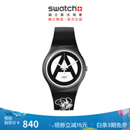 斯沃琪（Swatch）【Swatch X VERDY】斯沃琪聯(lián)名款瑞士手表時(shí)尚潮流男女表開學(xué)禮物 VICK TWO SO29Z138