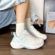 回力運動(dòng)鞋女冬季網(wǎng)面透氣跑步鞋軟底舒適減震防滑輕便休閑健步鞋子女 米藍【輕便軟底  跳繩體考】 40