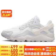 耐克NIKE休閑鞋男華萊士AIR HUARACHE運動鞋DZ3306-100純白42