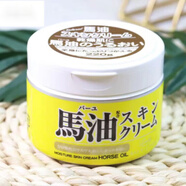 馬油【日本代購】高保濕補水滋潤馬油膏敏感肌彈潤滋養面霜 北海道loshi馬油面霜220g2罐