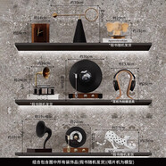 oeny展示柜擺件現(xiàn)代簡約風現(xiàn)代平衡幾何客廳酒柜樣板房裝飾品玄關軟裝 泛泛格調(diào)10件套