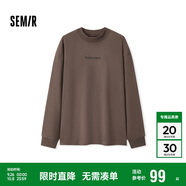 森馬長袖T恤男冬季小高領(lǐng)打底衫印花內(nèi)搭101724101101