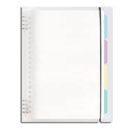 晨光（M&G）文具B5/50張活頁(yè)本筆記本本子記事本8孔可拆卸空白替芯錯題本科學(xué)記錄本學(xué)生考試必備MPY9LU64-ZZ