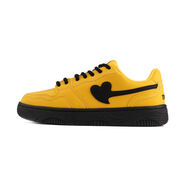 檀渡ANU男女秋冬百搭情侶板鞋休閑滑板鞋 黃色 36 36