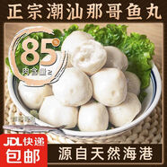 潮汕魚(yú)丸手工純魚(yú)丸潮州特產(chǎn)實(shí)心魚(yú)圓火鍋燒烤食材魚(yú)蛋新鮮魚(yú)肉丸 【85%肉含量】5斤魚(yú)丸 原產(chǎn)地直發(fā)
