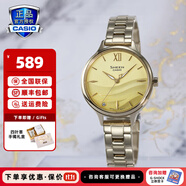 卡西歐（CASIO）手表女sheen系列藍寶石鏡面商務(wù)時尚百搭守護星女表送女友潮流表 SHE-4550G-9AUPR絢彩星系列