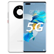 華為（HUAWEI）Huawei/華為 Mate 40 Pro 5G麒麟9000鴻蒙系統 原裝手機 釉白色 9.9成薪 8+256GB mate 40 e10