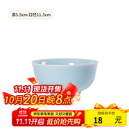 龍泉青瓷米飯碗陶瓷新款創(chuàng)意中式餐具家用加厚吃飯碗大號(hào)面湯碗喝粥碗小碗 4.5英寸粉青碗