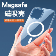 YESIDOiphone14磁吸手機殼tpu pc二合一適用于蘋(píng)果防摔手機殼批發(fā)跨境 透明 6plus/6splus