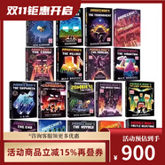 MC我的世界官方小說(shuō) 英文原版 18冊 Minecraft The Island Crash/Mountain 青少年科幻勵志冒險故事游戲書(shū) 綠山墻