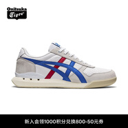 Onitsuka Tiger鬼塚虎男女鞋舒適厚底休閑鞋ULTIMATE 81 EX 復古跑鞋 1183B510 白色/藍色 40.5