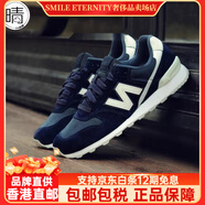 NEW BALANCE996系列 男女休閑復古慢跑鞋 WR996CGN WL520MR 黑藍色/WR996CGN 35