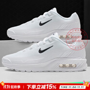耐克（NIKE）男鞋 25秋季新款A(yù)IR緩震氣墊鞋舒適耐磨休閑鞋輕便透氣跑步鞋子男 MAX氣墊/純白色【曬圖-10】 40 碼（內(nèi)長(zhǎng)250mm）