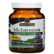 紐安思美國原裝進口nature's answer褪黑素心達人無糖睡眠片60粒中老年