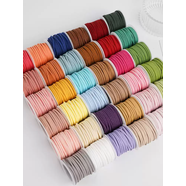 詠幻鹿皮絨手工材料綁帶皮繩細繩韓國絨禮盒裝飾絲帶牛皮繩