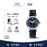 萬(wàn)國(guó)（IWC）飛行員系列 藍(lán)盤 鱷魚(yú)皮表帶 自動(dòng)機(jī)械腕表中性 IW324008 36mm