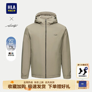 海瀾之家（HLA）羽絨服男款25冬季新款連帽輕商務(wù)時(shí)尚系列加厚保暖外套男爸爸裝 卡其98 【連帽保暖】 3XL 190/104A 推薦177~190斤