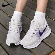 耐克（NIKE）跑步鞋女鞋 2025新款秋冬慢跑鞋輕便透氣休閑鞋緩震時(shí)尚運動(dòng)鞋 香芋紫 36