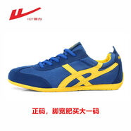 三棲虎跑步鞋2025新款網(wǎng)鞋春運動鞋男休閑板鞋潮鞋黑色百搭旅游 藍色 40