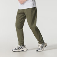 阿迪達斯（adidas）褲子男褲2025秋冬季新款運動(dòng)褲休閑褲寬松透氣工裝長(cháng)褲 KA1299/巖層橄欖綠/加絨 M