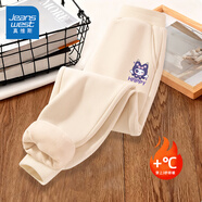 真維斯女童加絨褲子秋冬一體絨衛褲女孩冬季保暖運動(dòng)褲兒童冬裝休閑長(cháng)褲