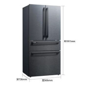 西門(mén)子（SIEMENS）602雙壓縮機制冷BCD-602WKF98FA156C黑金鋼大冰箱 西門(mén)子602雙壓縮機制冷BCD-602WK