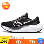 耐克NIKE女跑步鞋緩震ZOOM FLY 5運動鞋DM8974-001黑35.5