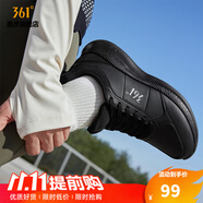 361°女鞋運動(dòng)鞋2025年秋季新款361度女常規跑鞋 曜石黑 35
