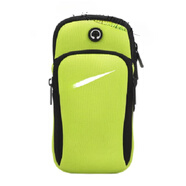 吉興久手機臂包 跑步手機包 運動(dòng)臂包男手臂手機包跑步運動(dòng)手機臂包裝備 熒光綠 VIVO手機通用